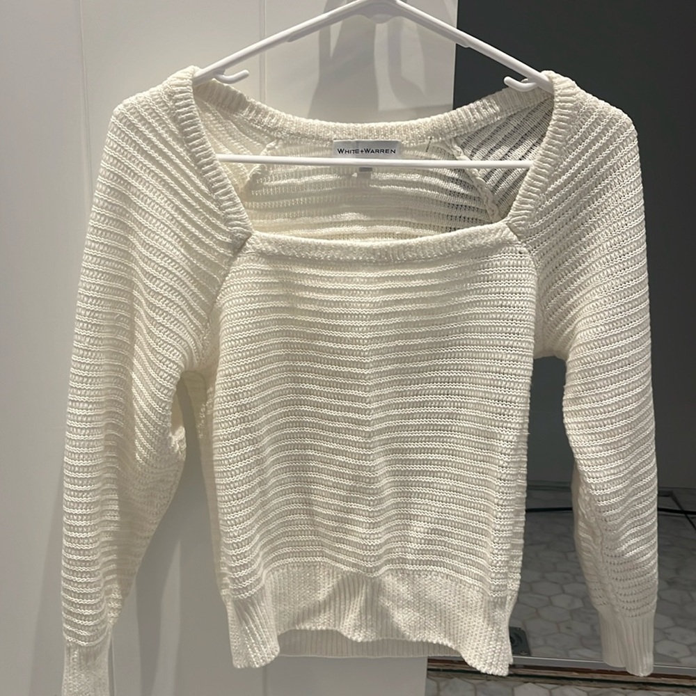 White + Woren sweater worn just once